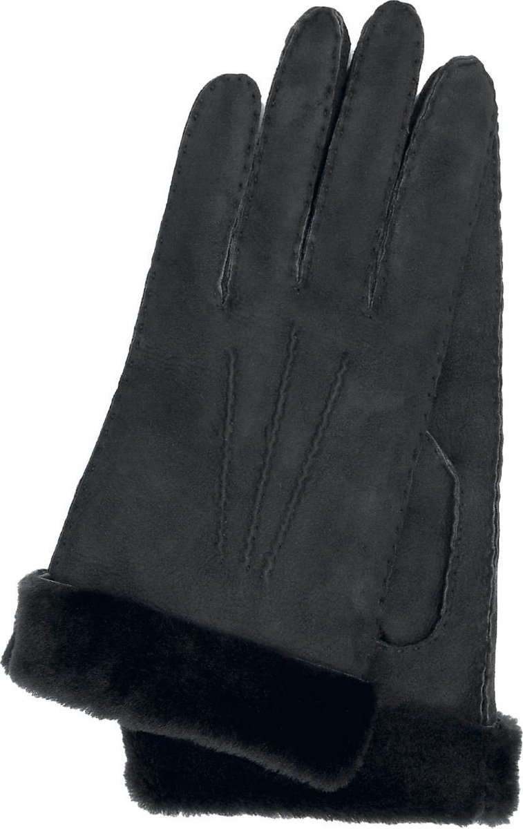 Kessler Ilvy dames handschoen leer – Zwart – maat 7,5