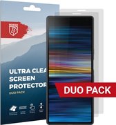 Rosso Sony Xperia 10 Ultra Clear Screen Protector Duo Pack