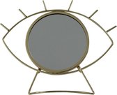Housevitamin spiegel oog op standaard zwart 28x5x25 cm