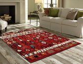 Flycarpets Talamone Vloerkleed - 160x230cm - Rood