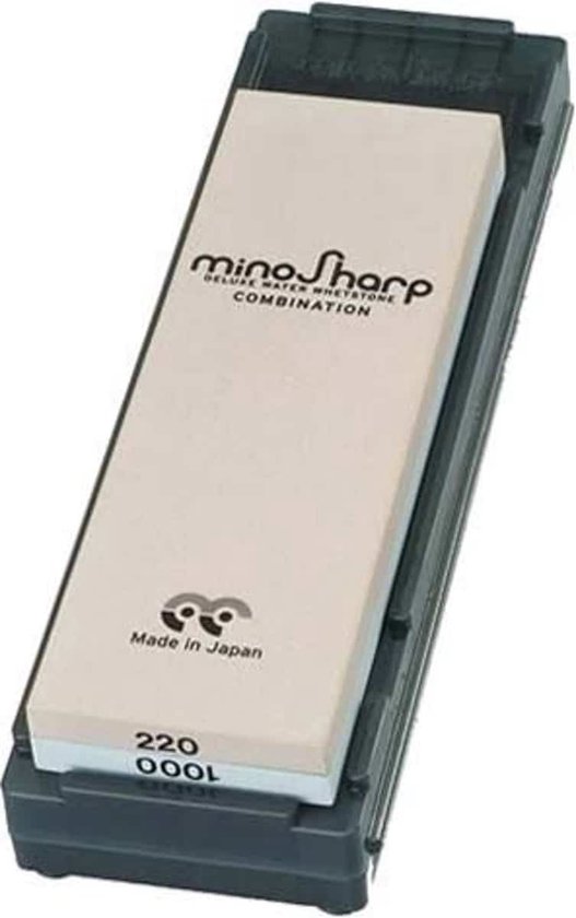 Global MinoSharp Messenslijper - Wetsteenkit Combi 200-1000 - Messenslijper | bol.com