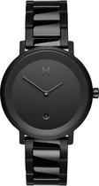 MVMT Signature II D-MF02-BL - Horloge - Zwart - Staal - 34mm