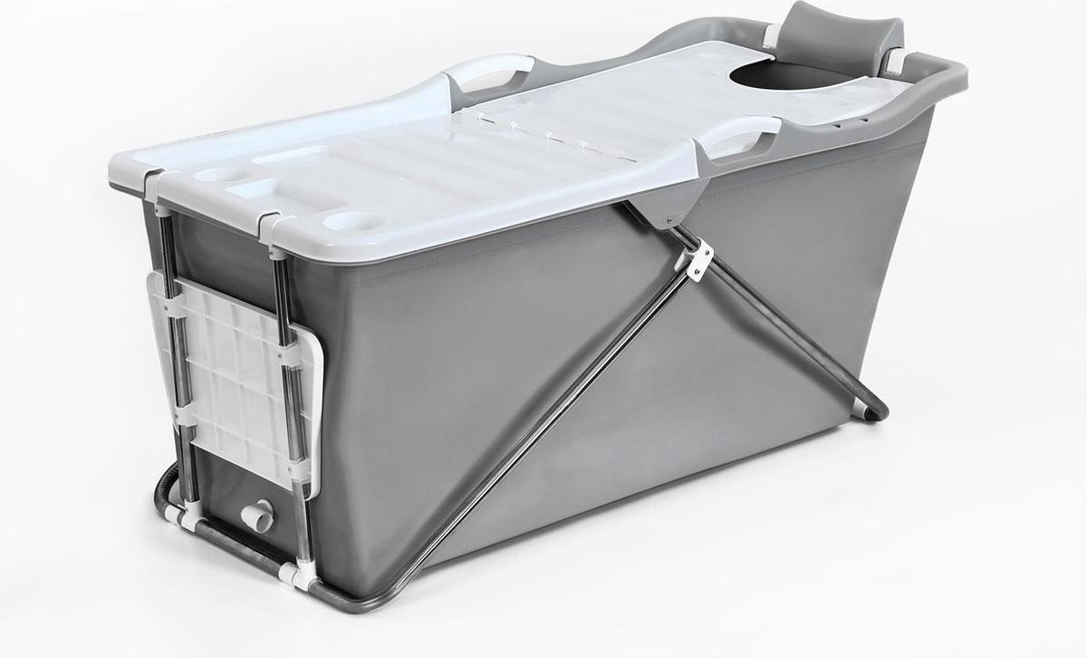 Bath Bucket 2.0 Opvouwbad voor volwassenen Grijs Opvouwbaar bad