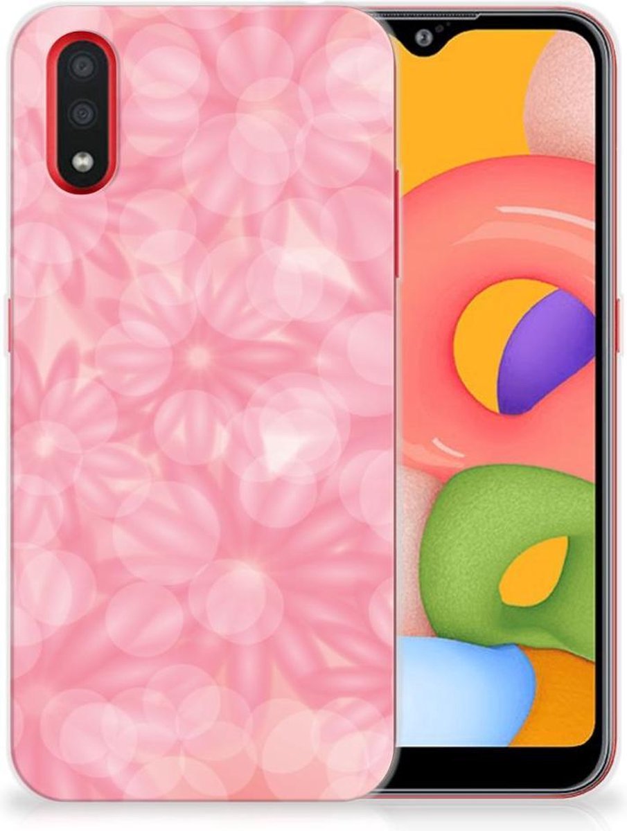 Samsung Galaxy A01 TPU Case Spring Flowers