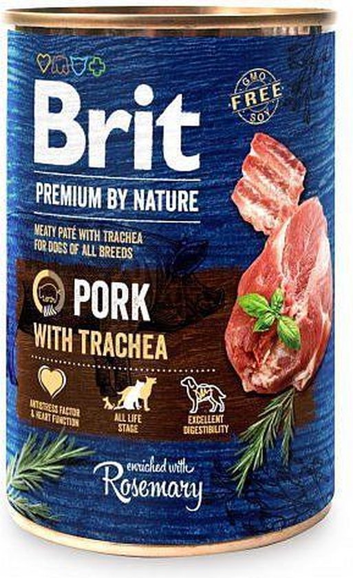 BRIT Premium Pig avec trachée 400gr