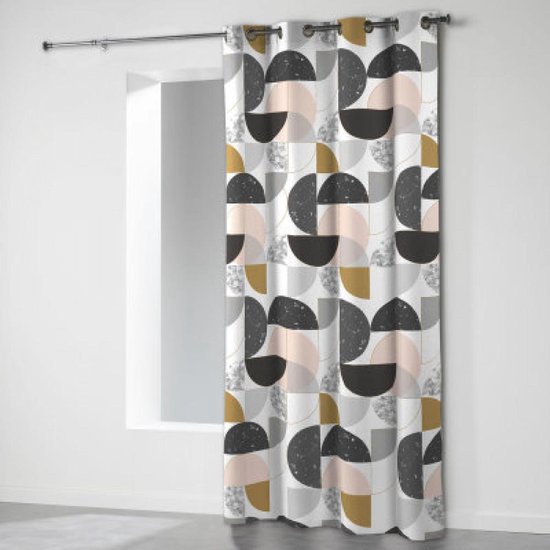 Rideau gordijn , polyester , 140 x 240 cm. ringen.wassen op 30 graden. |  bol.com