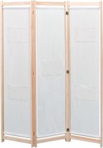 Kamerscherm 120x170cm Creme (Incl LW Anti Kras Vilt) - Ruimteverdeler - Kamerverdeler - Kamer scherm