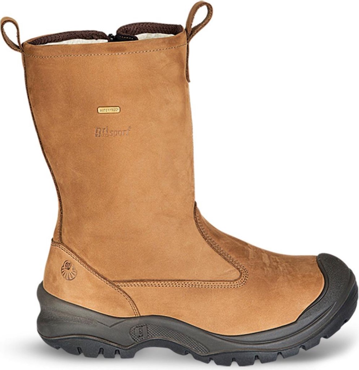Grisport Safety Laars 72715C+L Wool S3 + Rits - Cognac - 45