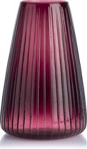 XLBoom Dim Stripe large purple H28cm