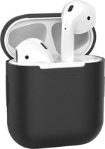 Siliconen case geschikt voor Apple Airpods – Zwart