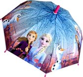 Chanos Paraplu Frozen Meisjes 46 Cm Roze/blauw