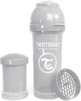 Twistshake Babyfles Antikoliek 260Ml - Pastel Grijs