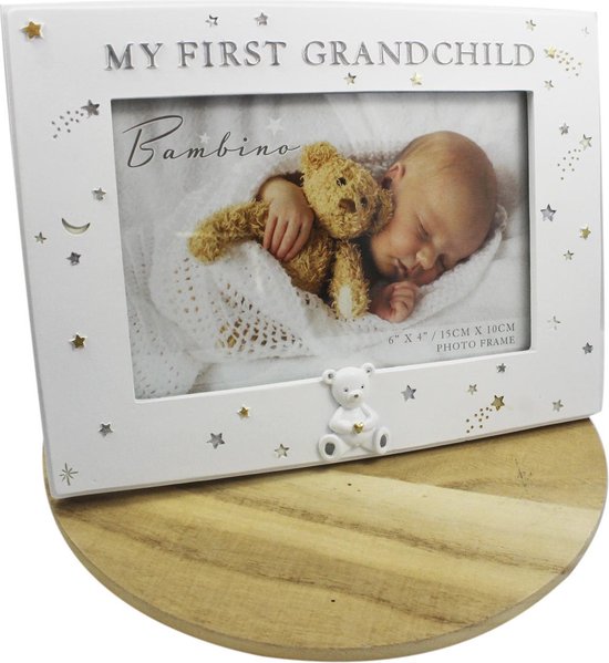 Bambino fotolijst 'My First Grandchild' wit