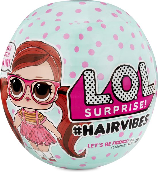 L.O.L. Surprise ball #Hairvibes - Tots Series A - Mini-poupée | bol.com