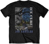 Ice Cube - Los Angeles Heren T-shirt - XL - Zwart