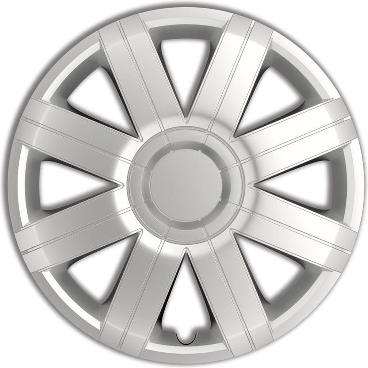 Autostyle Wieldoppen Sportive 15 Inch Abs Zilver Set Van 4