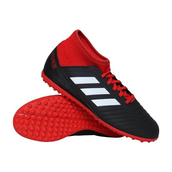adidas Predator Tango 18.3 kunstgrasschoenen jongens zwart/rood | bol.com