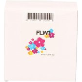 FLWR - Labelprinterrol / DK-22225 / wit - geschikt voor Brother