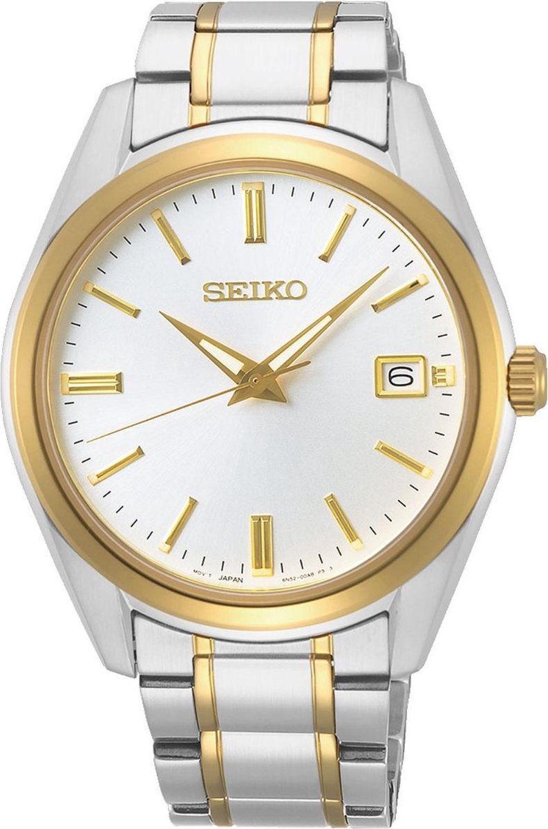 Seiko New Link SUR312P1 Heren Horloge - 40 mm