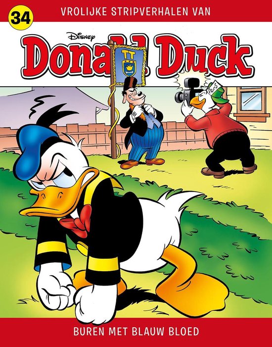 Donald Duck Vrolijke Stripverhalen 34 - Buren met blauw bloed