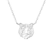 Joy|S - Zilveren tijger ketting