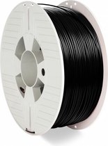 Verbatim 55052 3D Printer Filament PET-G 1.75mm 1Kg Zwart