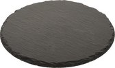 Decoratie Dijk Natural Collections Onderzetter Leisteen Rond Zwart 20Cm