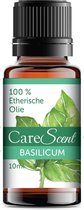 CareScent Basilicumolie | Etherische Olie | Essentiële Olie voor Aromatherapie | Aroma Olie | Aroma Diffuser Olie | Basilicum Olie - 10ml