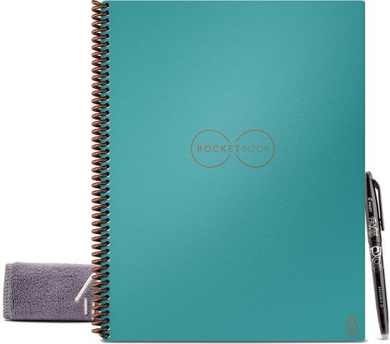 Rocketbook Everlast Notebook: Letter (A4) - Teal