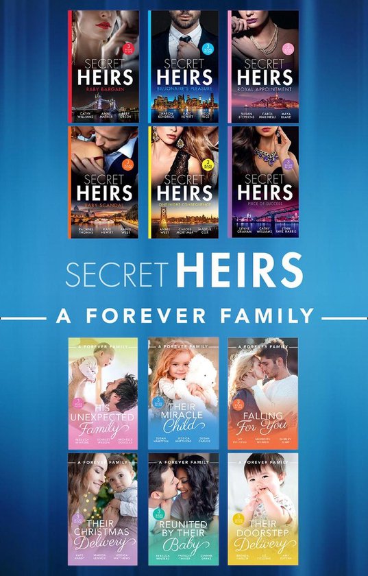 Secret Heirs And A Forever Family - cover