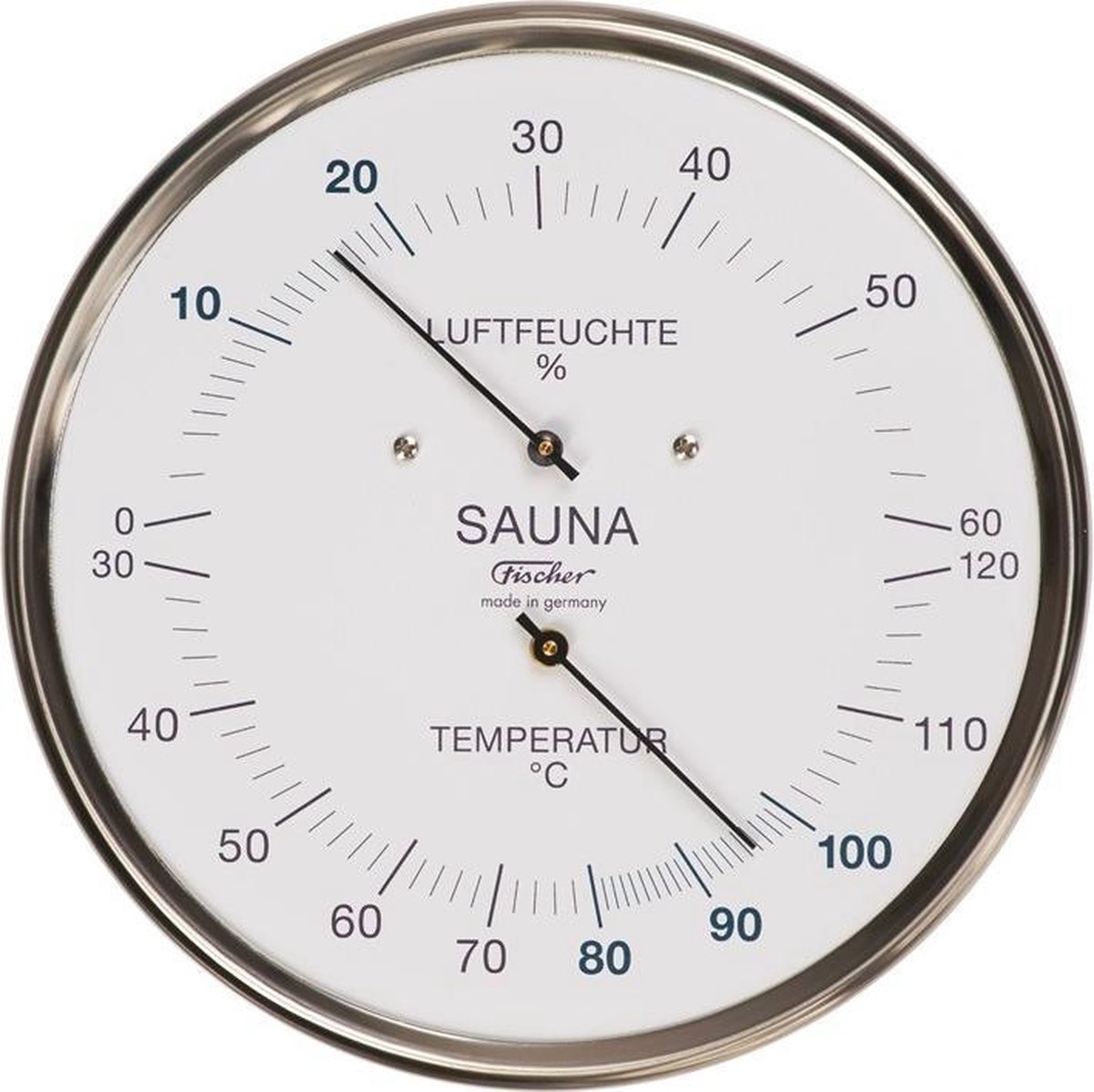 Fischer | Sauna thermohygrometer ø 160 mm - Feingerätebau Fischer