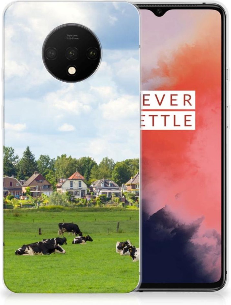 OnePlus 7T TPU Hoesje Koeien