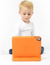 KidsCover iPad 10.2 oranje set - INCLUSIEF stylus & glazen screenprotector - hoes voor kinderen - kidsproof