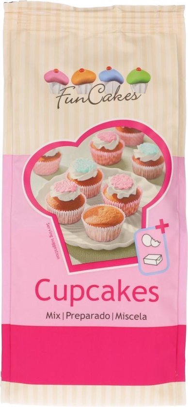 Tactiel gevoel Leuk vinden Inleg FunCakes Mix voor Cupcakes - 500 gram | bol.com