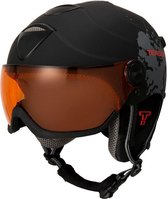 Tenson Delta Visor  Skihelm - Unisex - zwart