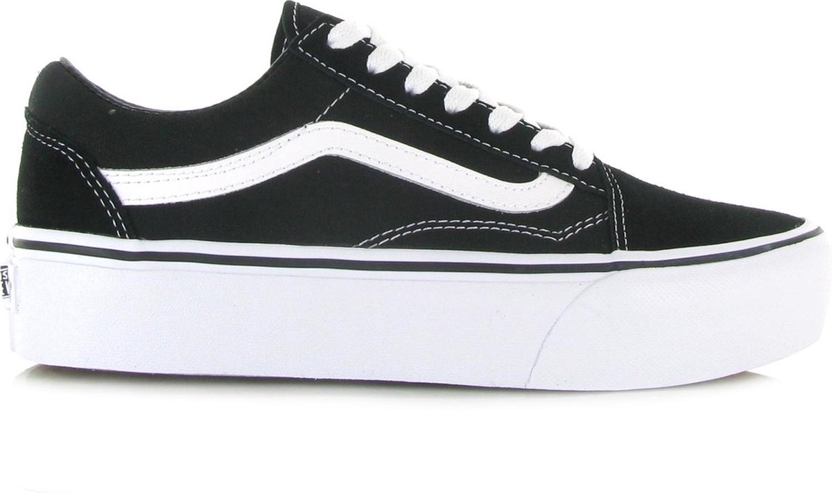 Vans OLD SKOOL Sneakers Unisex - Black/White | bol.com