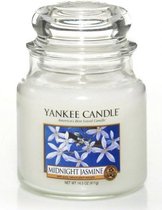 Bougie parfumée Yankee Candle Medium Jar - Midnight Jasmine
