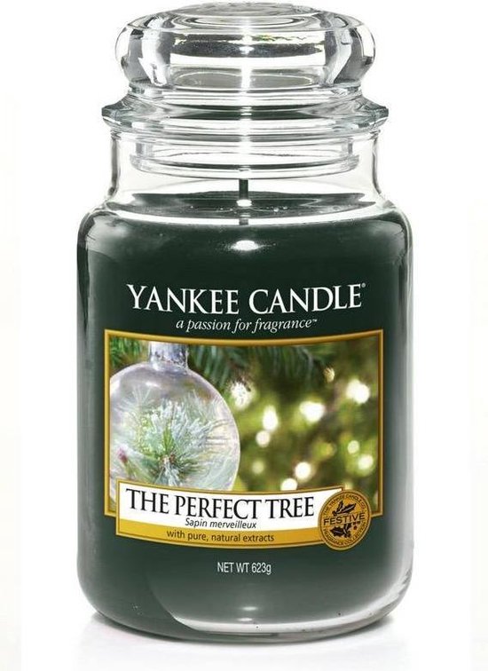 Yankee Candle Large Jar Geurkaars - The Perfect Tree