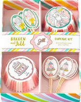 Jill - Cupcake set - Bakken - Decoratie