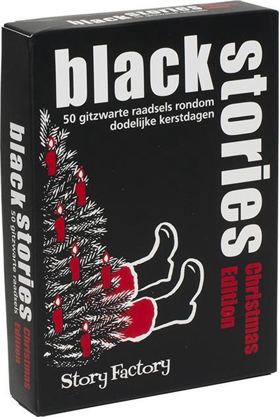 Afbeelding van het spel Black Stories Christmas Edition