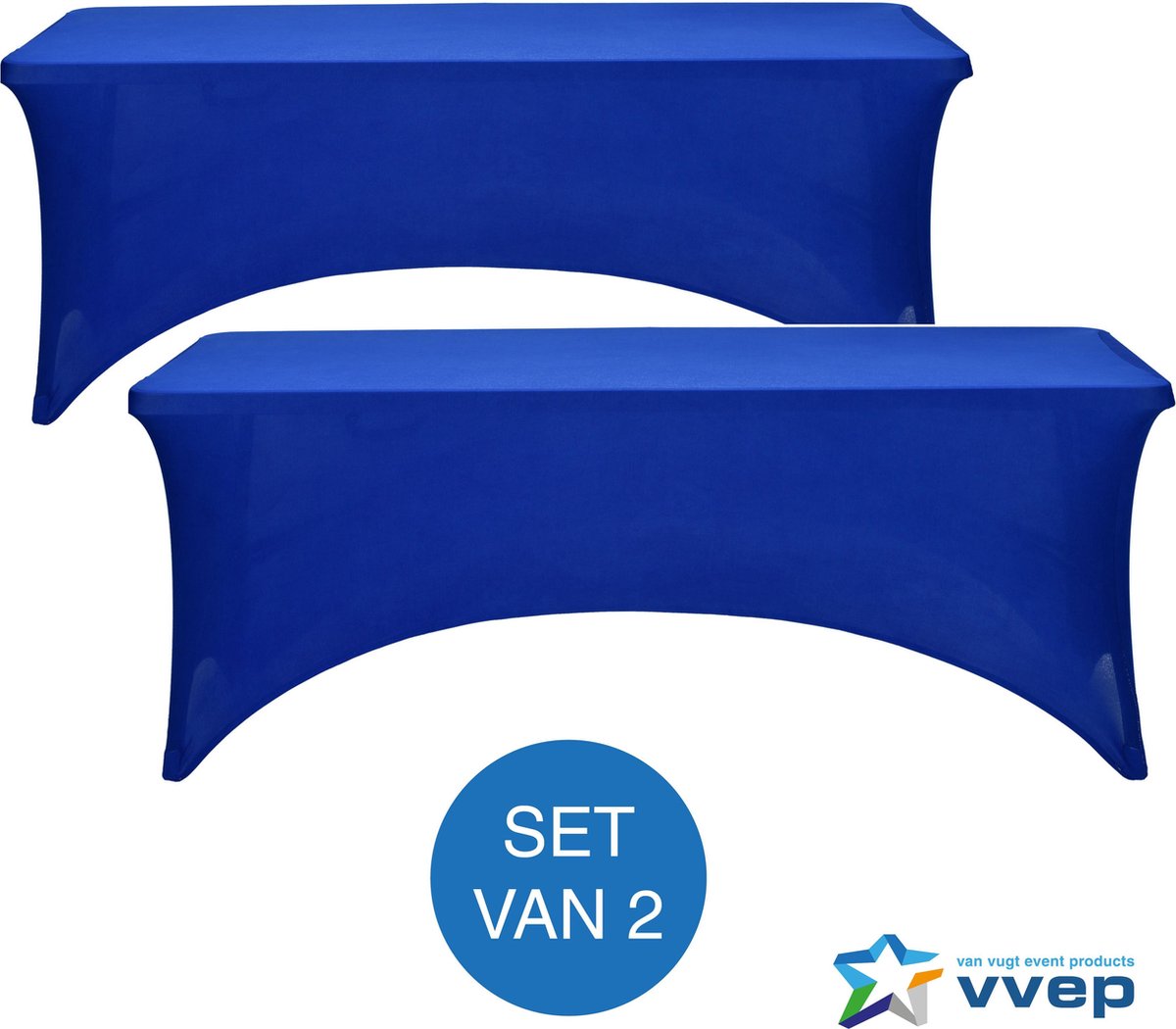 Tafelrok Style - Set van 2 - 183x76 cm - Blauw