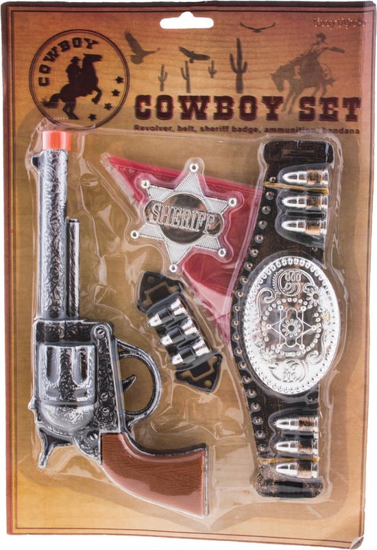 ESPA - Set Cowboy avec 5 pièces pour enfants - Accessoires de vêtements pour bébé