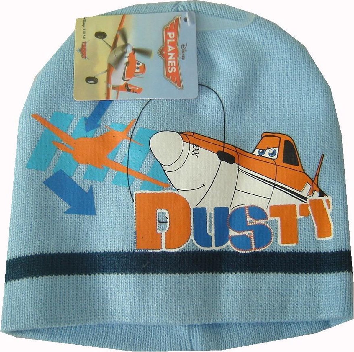 Lichtblauwe muts van Disney Planes