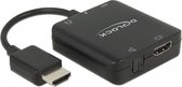 Premium HDMI naar stereo en 5.1 audio extractor - compact - HDMI 1.4 (4K 30Hz) / zwart