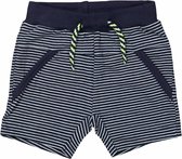 Dirkje Jongens Short - Navy stripe - Maat 56