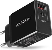 Axagon ACU-PQ22 oplader voor mobiele apparatuur Zwart Binnen