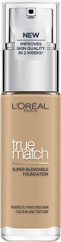 L’Oréal Paris True Match Foundation - 3.W Golden Beige  - Natuurlijk Dekkend
