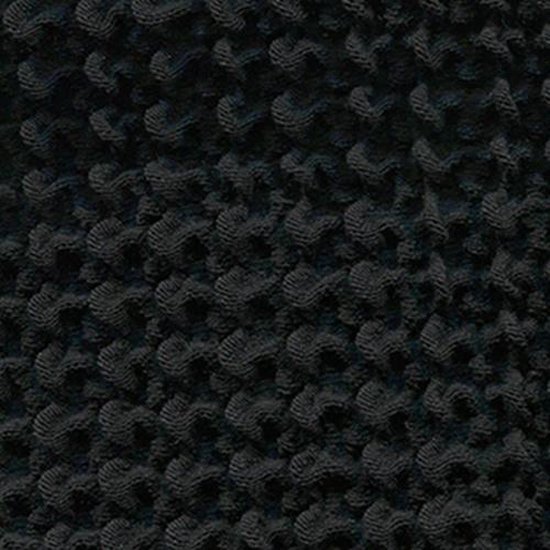 Milos Bankhoes Zwart voor 3-zitsbank 180-250cm - Extreme Stretch en Luxe Bescherming - Belmarti