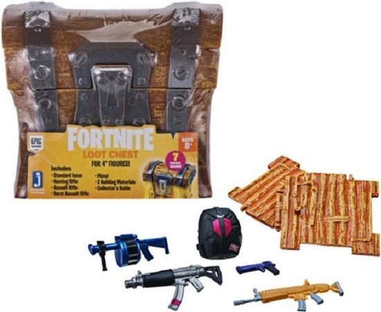 Fortnite Loot Chest - Battle Royale Surprise verpakking - 7 delig