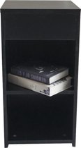 VDD - Nachtkastje halkastje 65 cm hoog zwart